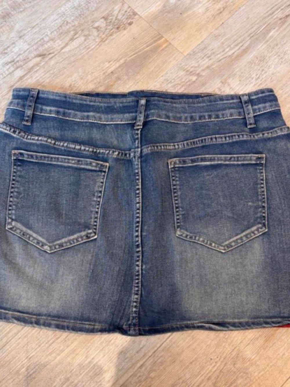 Classic Women's Denim Skirt in Blue